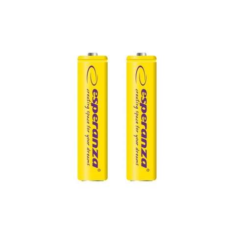 Акумулятор Ni-MH AAA 1000 mAh, 2шт, жовтий ESPERANZA