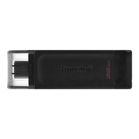 Флешка USB3.2 32GB Type-C Kingston DataTraveler 70 Black (DT70/32GB)