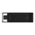 Флешка USB3.2 32GB Type-C Kingston DataTraveler 70 Black (DT70/32GB)