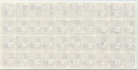 Наклейка на клавіатуру white, рос/укр, прозора, біла