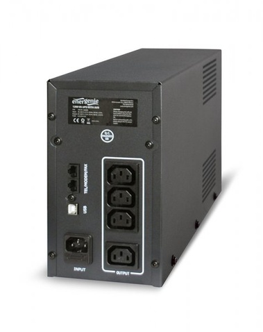 Джерело безперебійного живлення EnerGenie 1200VA (UPS-PC-1202AP)