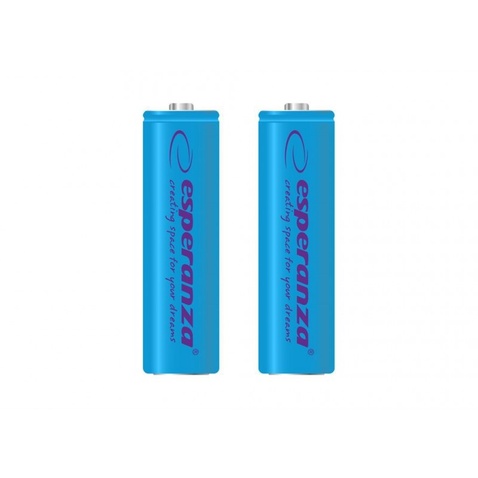 Акумулятор Ni-MH AA 2000 mAh, 2шт, голубий ESPERANZA EZA103B