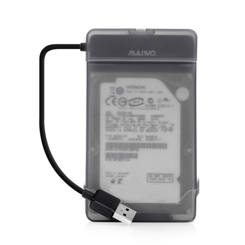 Кишеня зовнішня Maiwo K104-U3S для 2.5" SATA/SSD Black