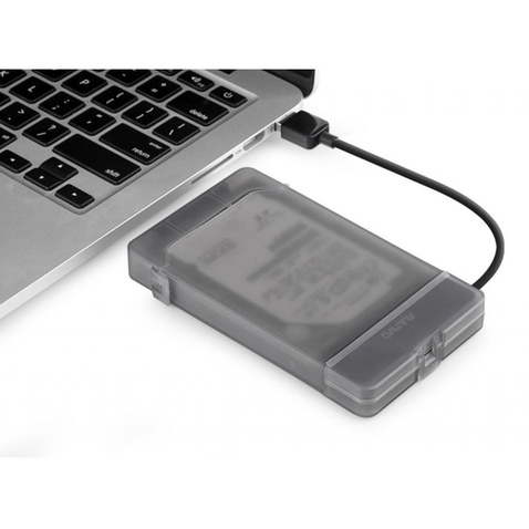 Кишеня зовнішня Maiwo K104-U3S для 2.5" SATA/SSD Black