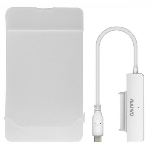 Кишеня зовнішня Maiwo K104-U3S 2.5" USB 3.0 Прозорий
