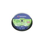 Диск CD Verbatim CD-RW 700Mb 12x Cake box 10шт (43480) CD-RW, 700 MB, 12x, 10 шт.