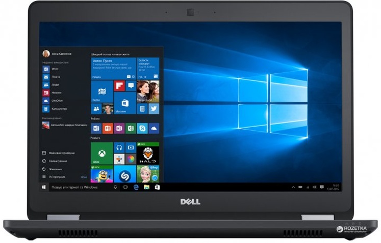 Б\В Ноутбук dell latitude e5480 14.1" FULL HD /core i5 7440HQ/8gb/250gb ssd/ б\в