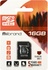 MicroSDHC 16GB Mibrand Class 10 UHS-I (MICDHU1/16GB-A)+ SD адаптер