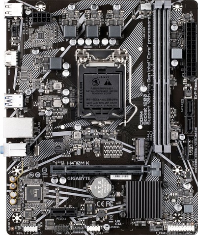 Материнська плата GIGABYTE H470M K s1200 2*DDR4 HDMI 1*M.2 mATX