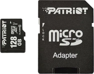 MicroSDXC 128GB Patriot Class 10 UHS-I (PSF128GMCSDXC10) + SD-adapter