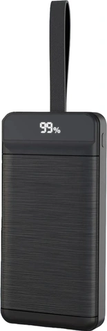 Зовнішній акумулятор (Power Bank) 30000mAh XO-PR157- Black