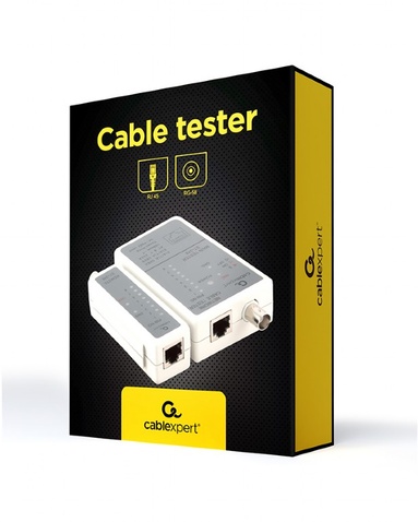 Тестер для RJ-45 та RG-58 кабелів Cablexpert NCT-1