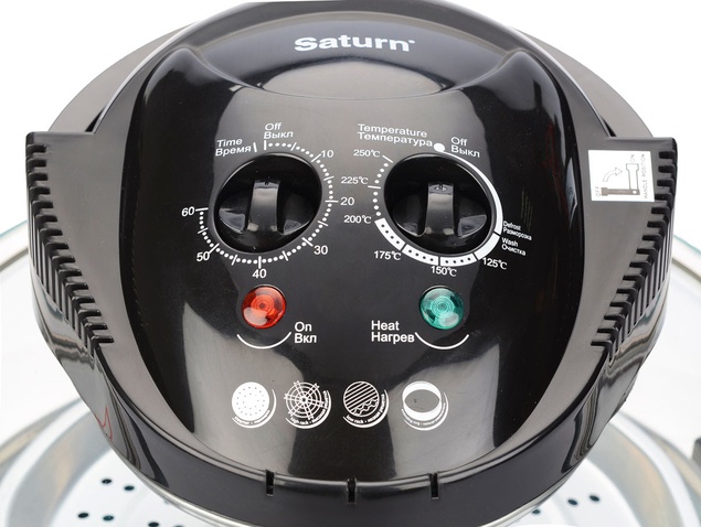 Аерогриль  Saturn ST-CO9151 Black New