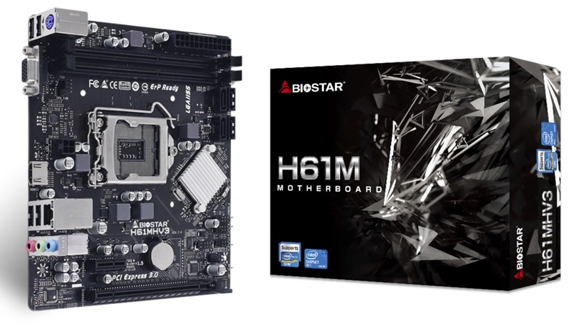 Материнська плата Biostar H61MHV3
