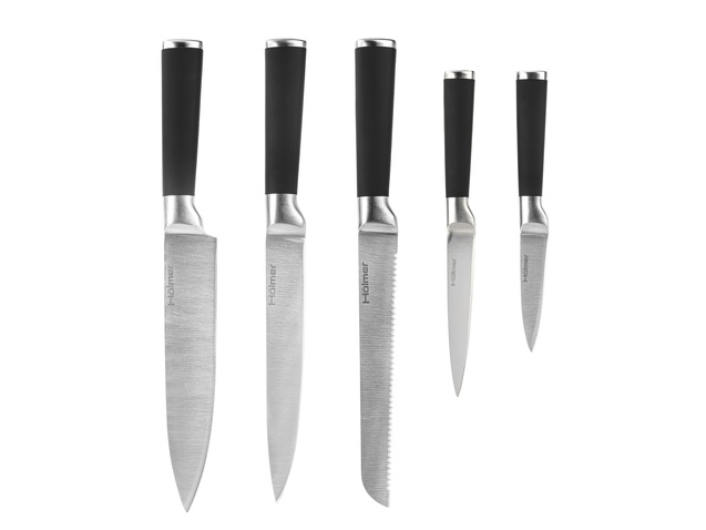 Набір кухонних ножів  Holmer Fixity (KS-66325-BSSSB)