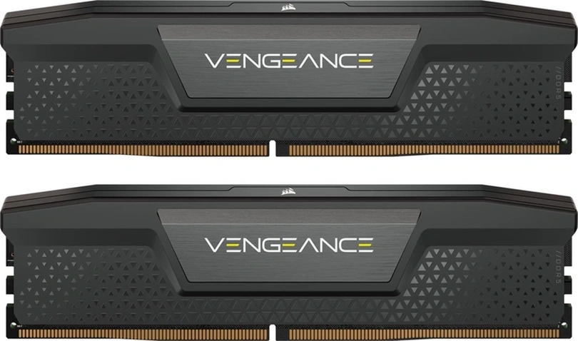 Оперативна пам'ять Corsair 32 GB DDR5 PC5-44800 (5600 MHz) Corsair Vengeance Black (2x16GB) (CMK32GX5M2B5200C40)