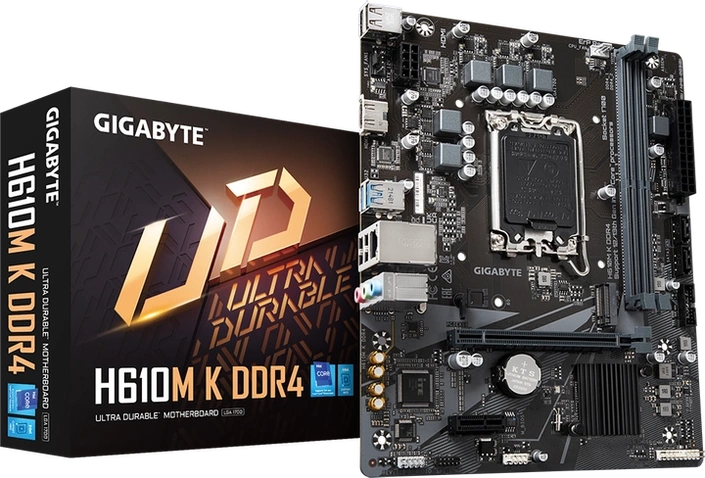 Материнская плата Gigabyte H610M K DDR4 Socket 1700