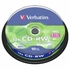 Диски CD-RW Verbatim 700Mb 12x Cake box 10шт (43480)