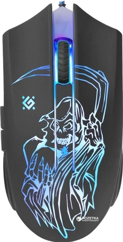 Миша Defender Ghost GM-190L (52190) Black USB