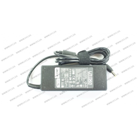 Блок живлення для ноутбука ACER 19V, 4.74A, 90W, 5.5*1.7мм, прямий роз'єм, black (без кабеля!)