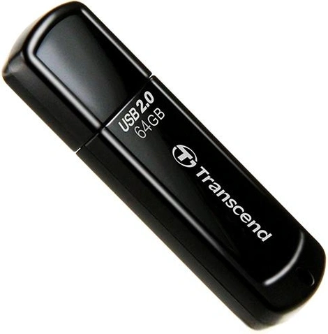 USB Flash 64Gb USB 2.0 Transcend JetFlash 350 (TS64GJF350) Black
