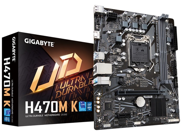 Материнська плата GIGABYTE H470M K