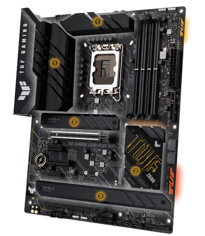 Материнська плата MB ASUS TUF GAMING Z690-PLUS WIFI s1700 ATX