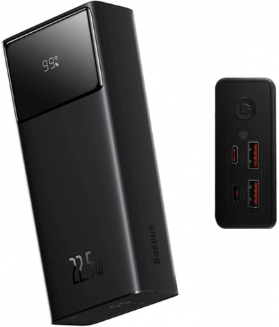 Зовнішній акумулятор  Baseus Star-Lord 30000mAh 22.5W Black