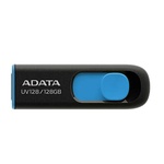 Флеш-накопичувач A-DATA USB 3.2 UV 128 128Gb Black/Blue AUV128-128G-RBE