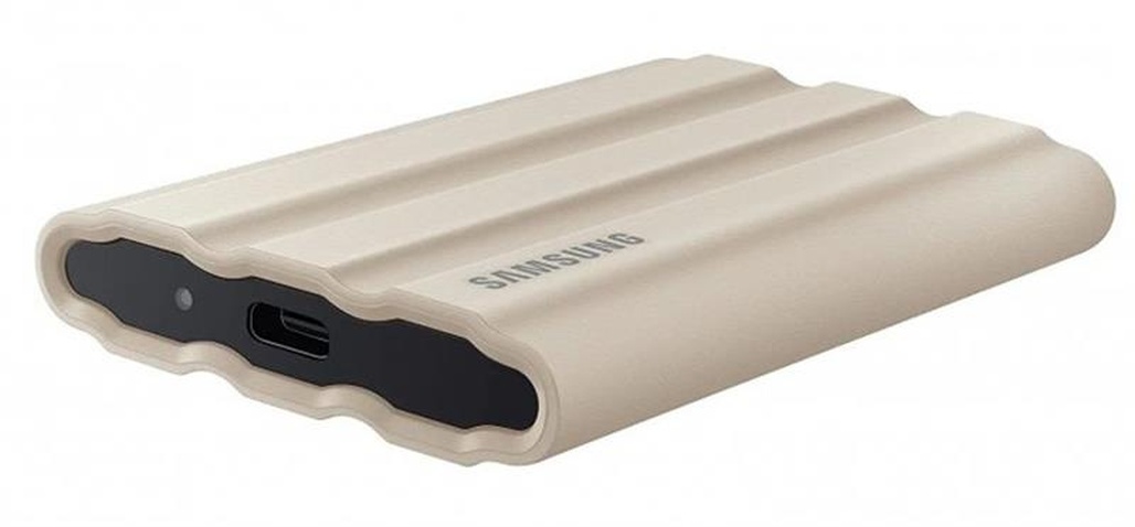 Зовнішній SSD-накопичувач  Samsung T7 Shield 1TB Beige (MU-PE1T0K/EU)