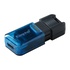 Флеш накопичувач  USB3.2 128GB Type-C Kingston DataTraveler 80 M Blue/Black (DT80M/128GB)