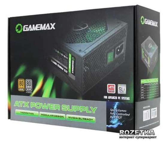 Блок живлення GameMax GM-800 800W