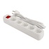 Мережевий фільтр ColorWay 5 розеток/3M (CW-PSEA53W) White