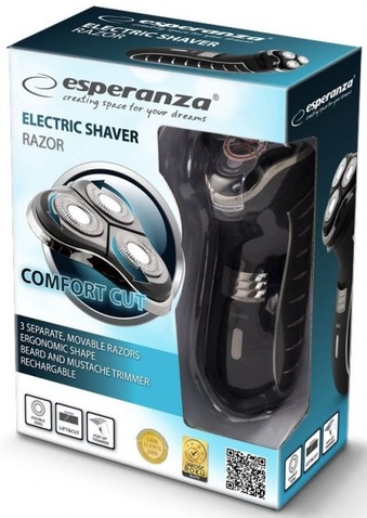 Електробритва Esperanza EBG002K Razor Black