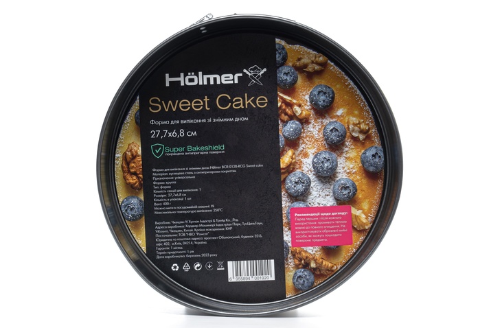 Форма  Holmer BCR-0128-RCG Sweet cake 28 см
