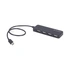 Концентратор Gembird USB-C 4 ports USB 2.0 black (UHB-CM-U2P4-01)