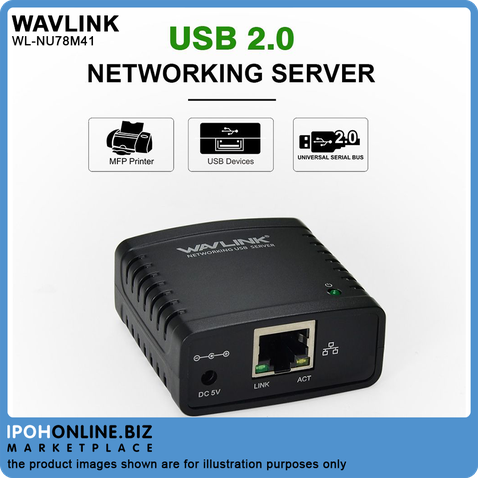 Принт-сервер wavLink wl-nu78m41