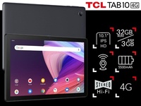 Планшет TCL TAB 10 LTE (9160G1)  Dark Grey 9160G1-2CLCUA11
