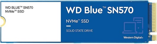 Накопичувач SSD  1ТB WD Blue SN570 M.2 2280 PCIe 3.0 x4 3D TLC (WDS100T3B0C)