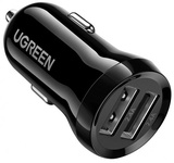 Автомобільний зарядний пристрій  UGREEN ED018 24W Black (UGR-50875)
