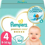 Підгузок Pampers Premium Care Maxi Розмір 4 (9-14 кг) 104 (4015400465447)