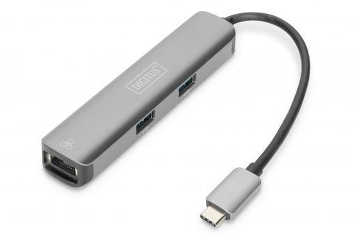 Док-станція  DIGITUS USB-C, 5 Port DA-70892