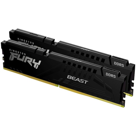 Оперативна пам’ять KINGSTON DRAM 32GB 5600MT/s DDR5 CL36 DIMM (Kit of 2) FURY Beast Black EAN: 740617330793