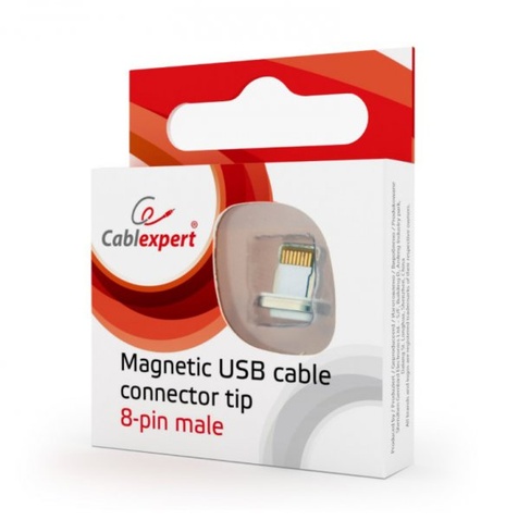 Конектор магнітний  Cablexpert (CC-USB2-AMLM-8P) magnetic Lightning connector