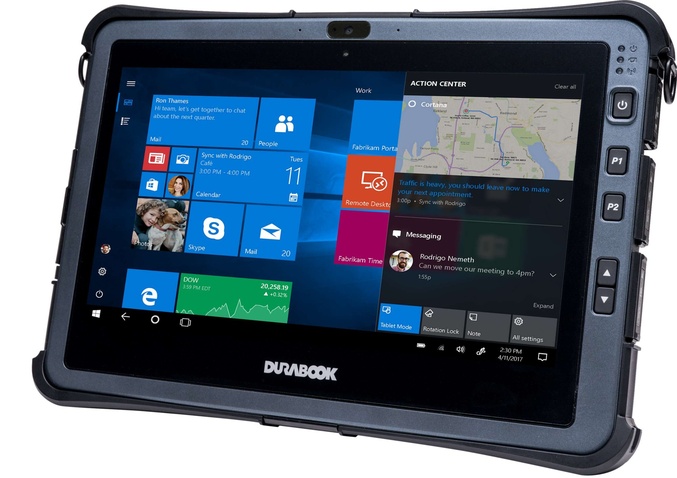 Планшет  Durabook U11I Black (U1D1A11ABAXX)
