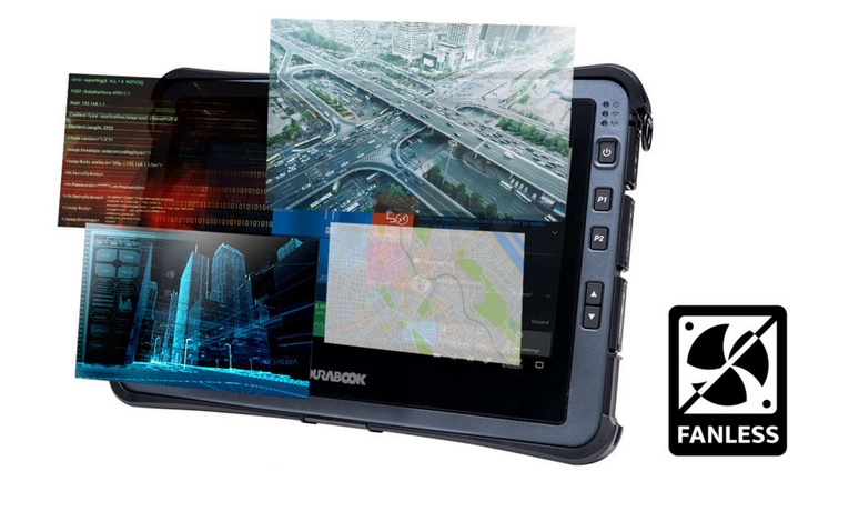 Планшет  Durabook U11I Black (U1D1A11ABAXX)