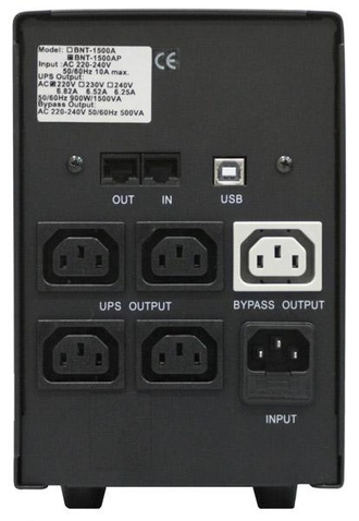 Джерело безперебійного живлення Powercom BNT-1500AP, USB (Powercom)