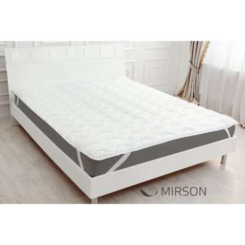 Наматрацник MirSon Eco Light №1712 EcoSilk звичайний White 180x200 см (2200002888349)