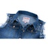 Жилет Breeze з заклепками джинсовий (OZ-16901-146G-blue)