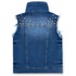 Жилет Breeze з заклепками джинсовий (OZ-16901-146G-blue)